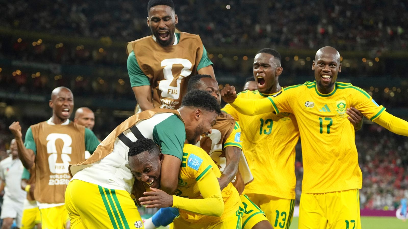 South Africa Defeat South Korea to Secure Historic First World Cup Knockout Berth